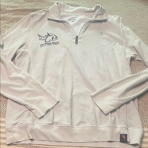 Margaritaville Light Blue Quarter-Zip Pullover